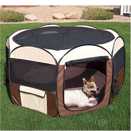 Deluxe Pop Up Pet Pen - Medium PawCounter.com