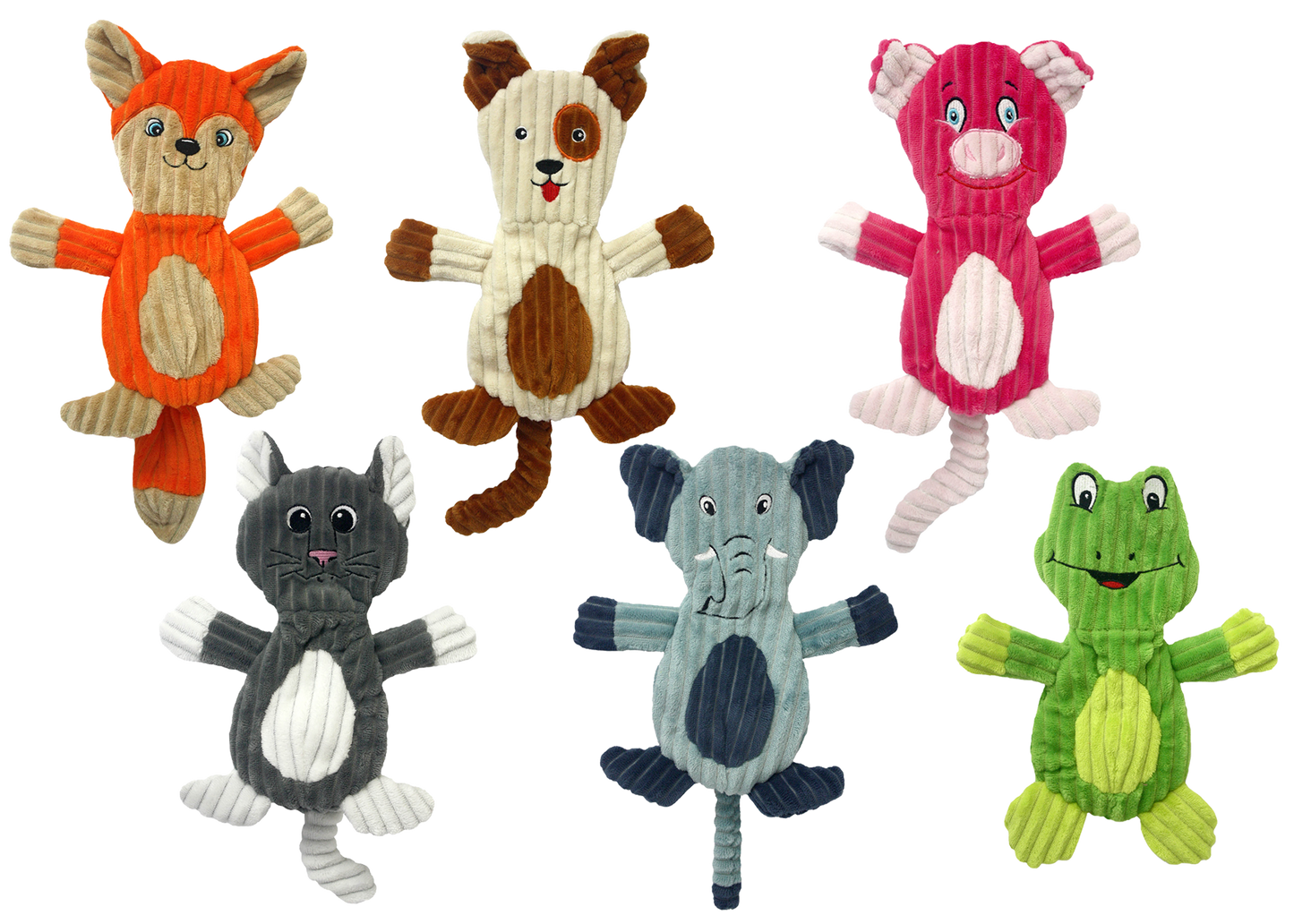 Multipet Flapjacks - Assorted Animals 12"