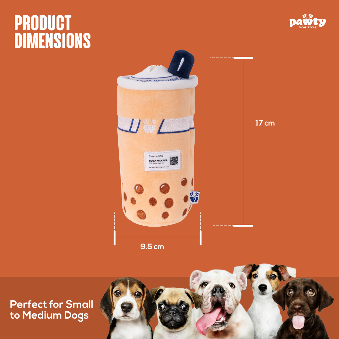 PAWTY BOBA PLUSH DOG TOY