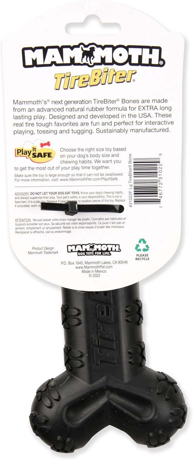 Mammoth Tire Biter Ball With Treat Station