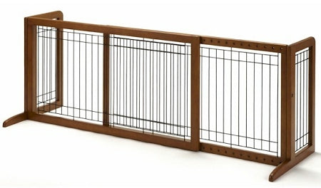Large Bay Isle Freestanding Pet Gate - Tall PawCounter.com