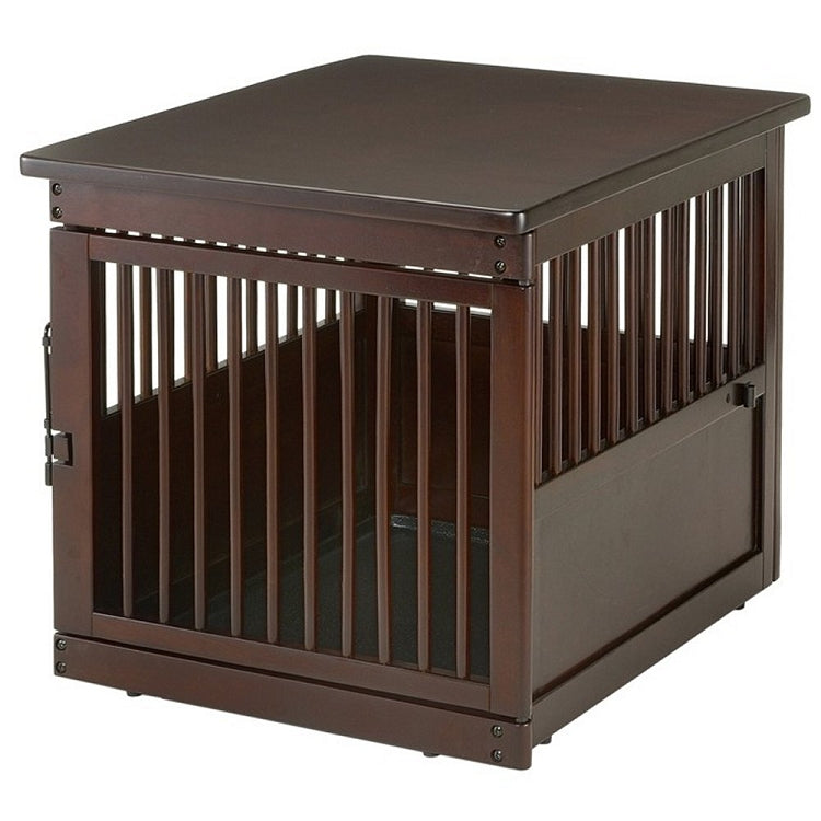 Richell End Table Dog Crate - Medium PawCounter.com