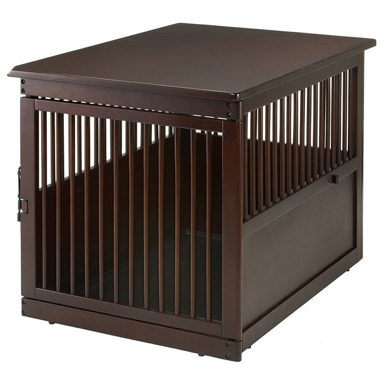 Richell End Table Dog Crate - Large PawCounter.com