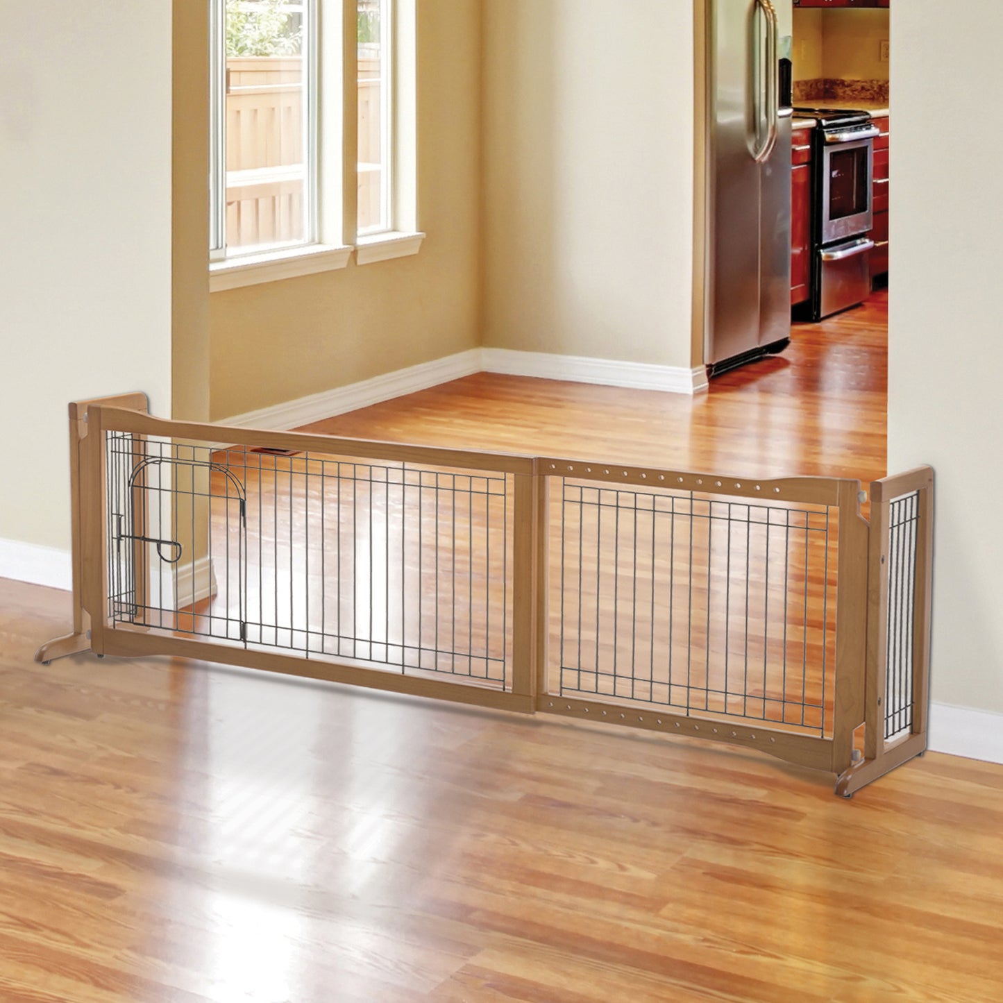 Pet Sitter Freestanding Pet Gate Plus PawCounter.com