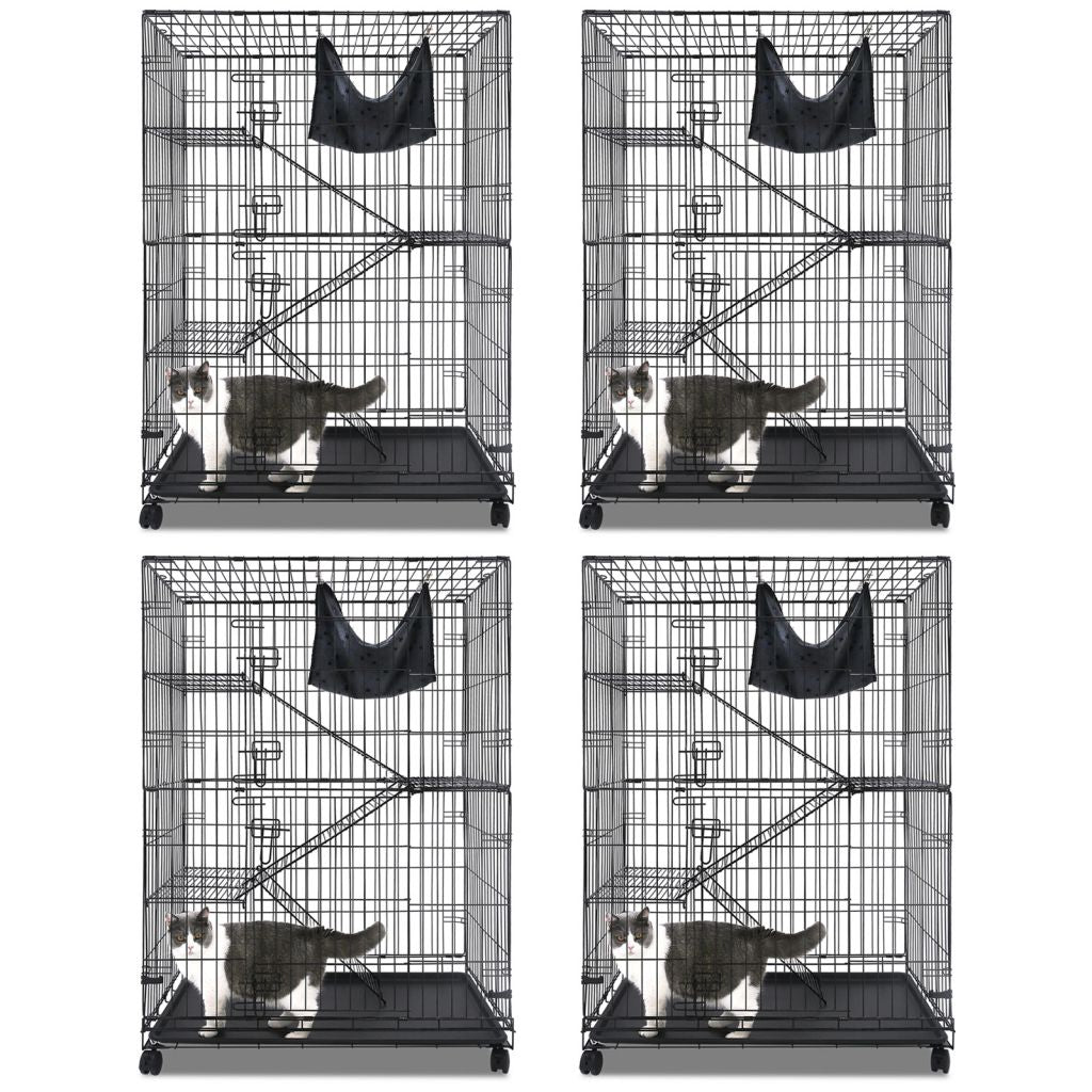 50" Collapsible Cat Cage C01