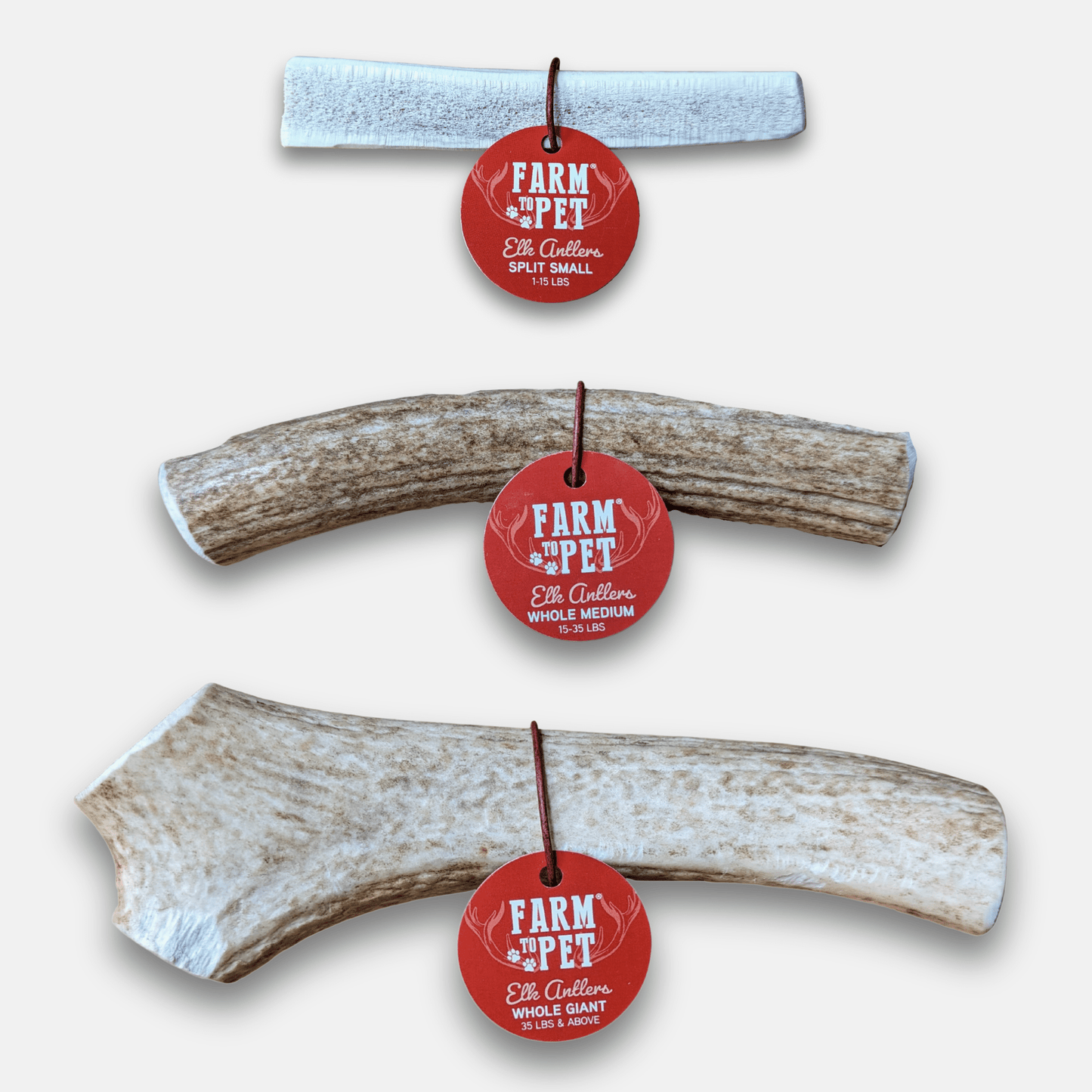 Elk Antler Dog Chews | All-Natural Whole and Split Elk Antler Chews for Dogs