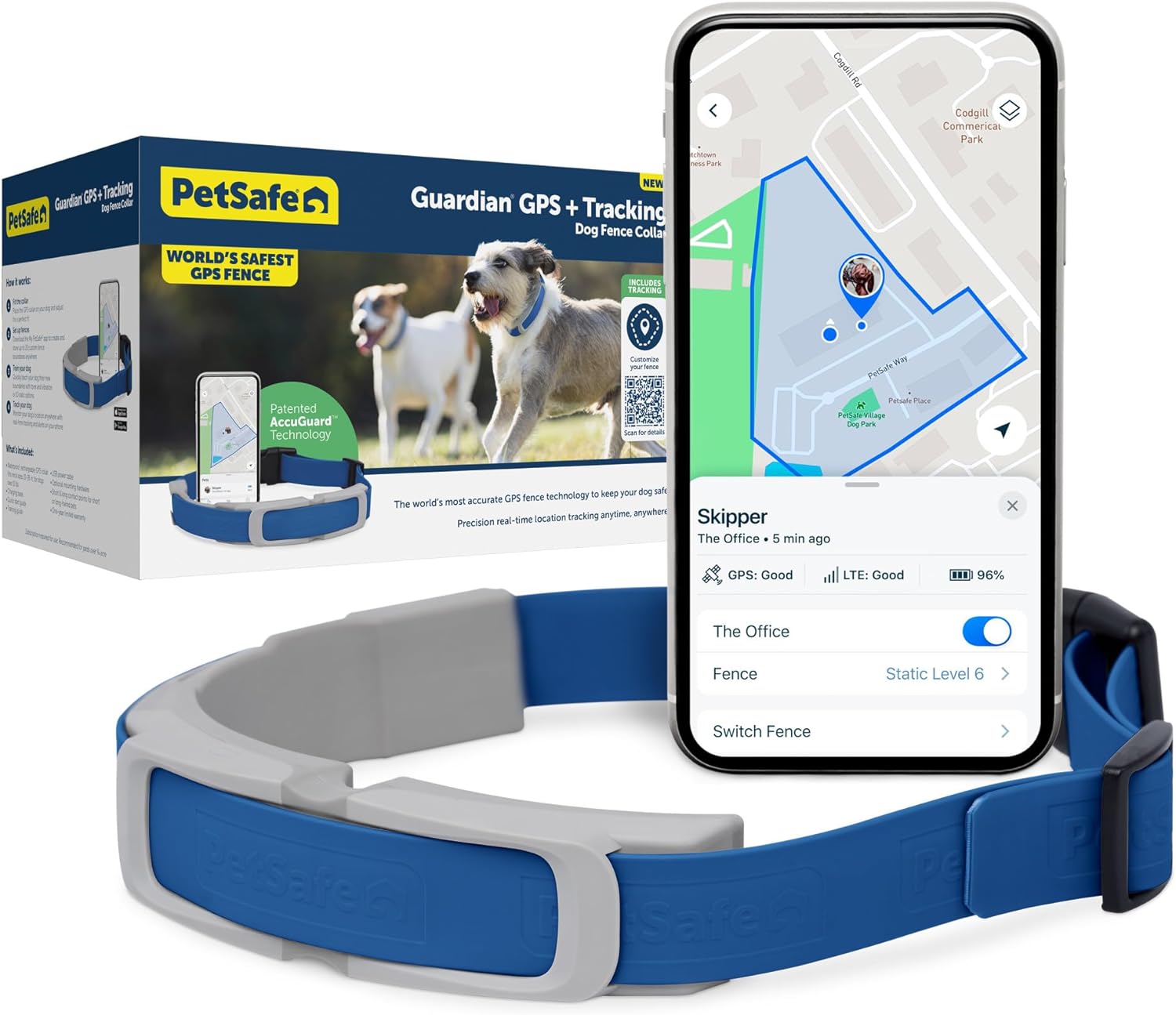 PetSafe Guardian GPS + Tracking Dog Fence Collar – Wireless Dog Fence with Real-Time Tracking PawCounter.com