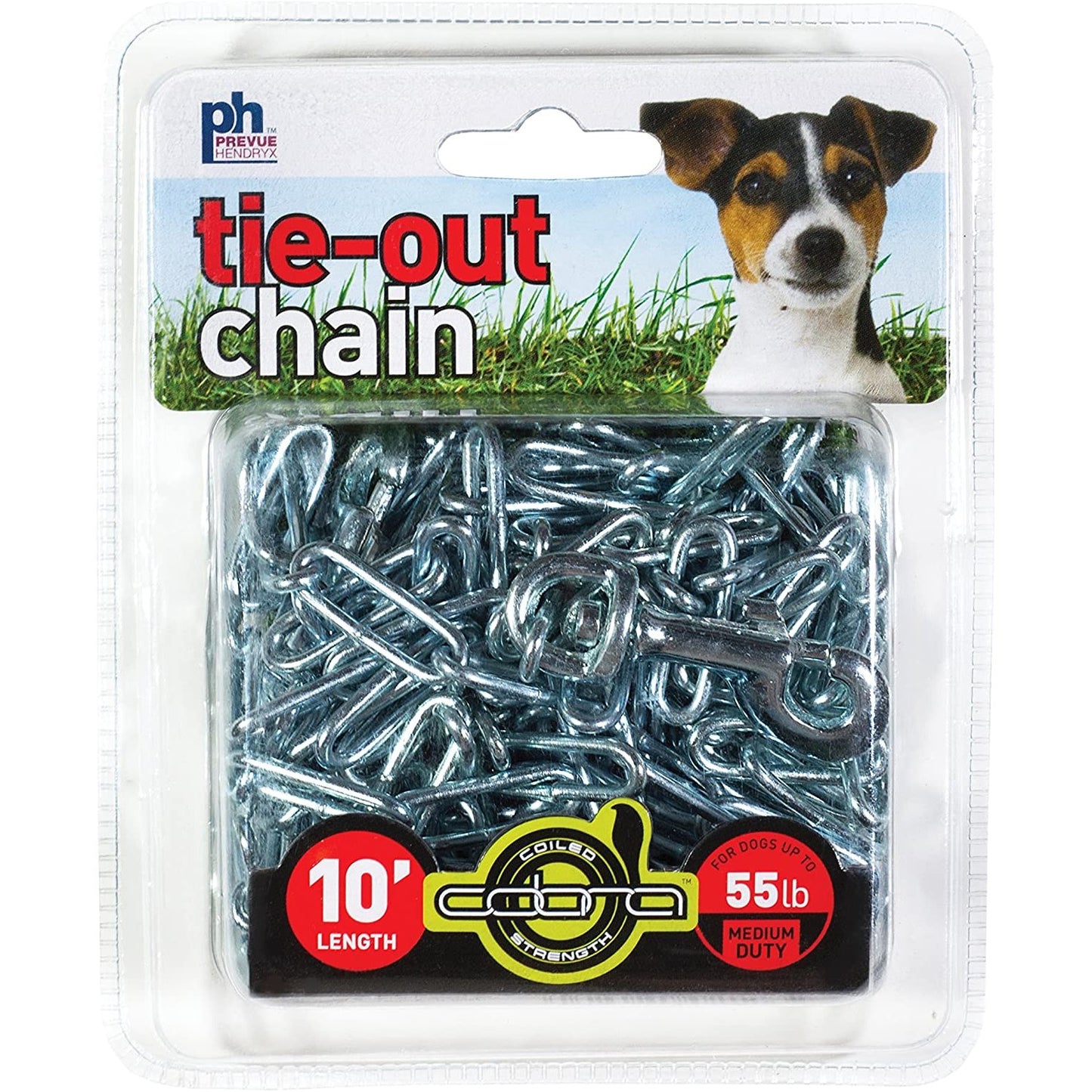 Prevue Pet Products 10 Foot Tie-out Chain Medium Duty PawCounter.com