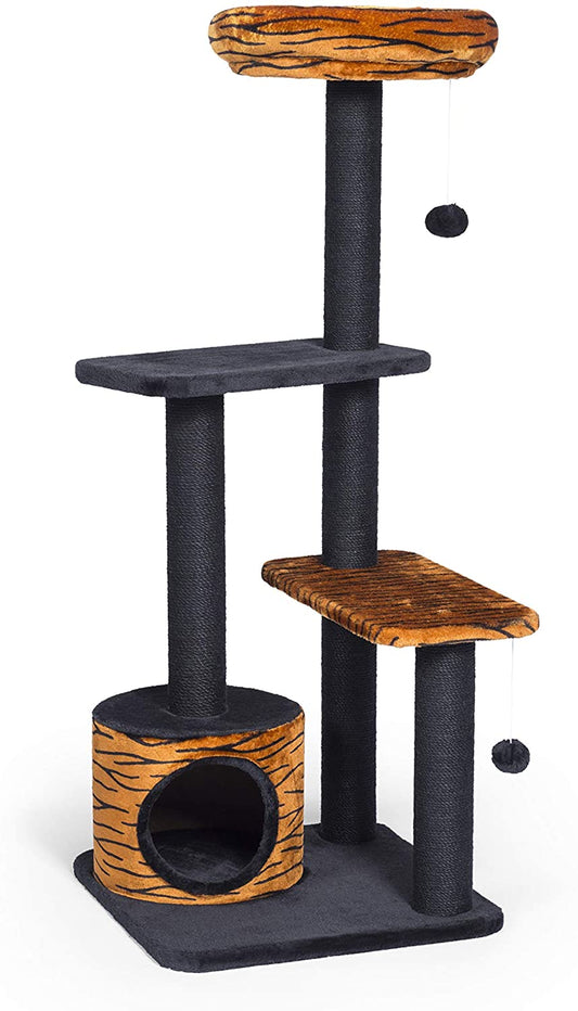 Prevue Pet Products Kitty Power Paws Tiger Tower PawCounter.com