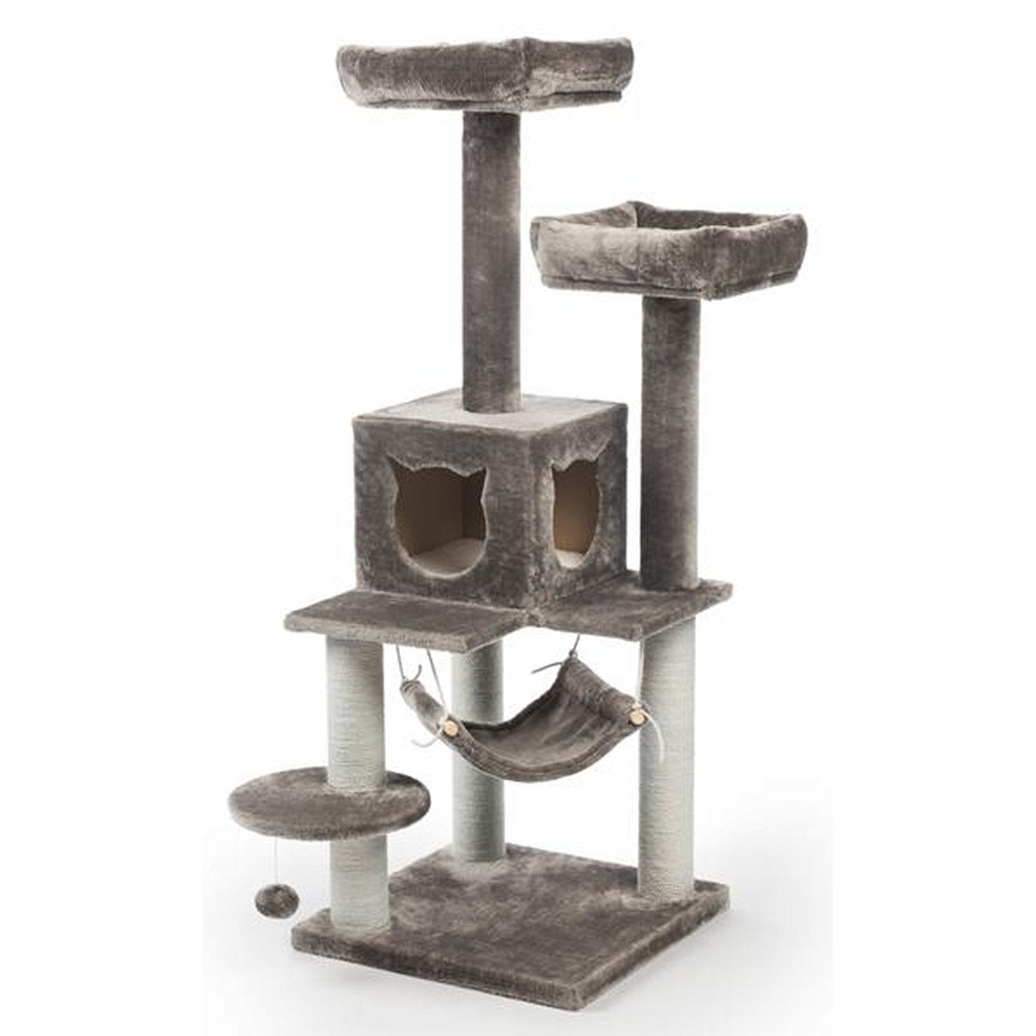 Prevue Pet Products Kitty Power Paws Party Tower Furniture PawCounter.com