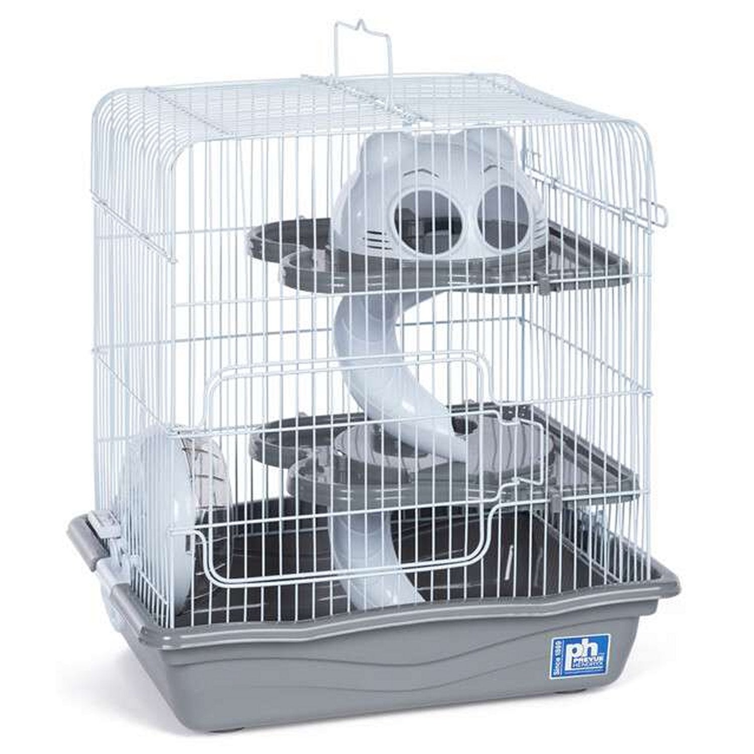 Prevue Pet Products Small Hamster Haven - Gray PawCounter.com