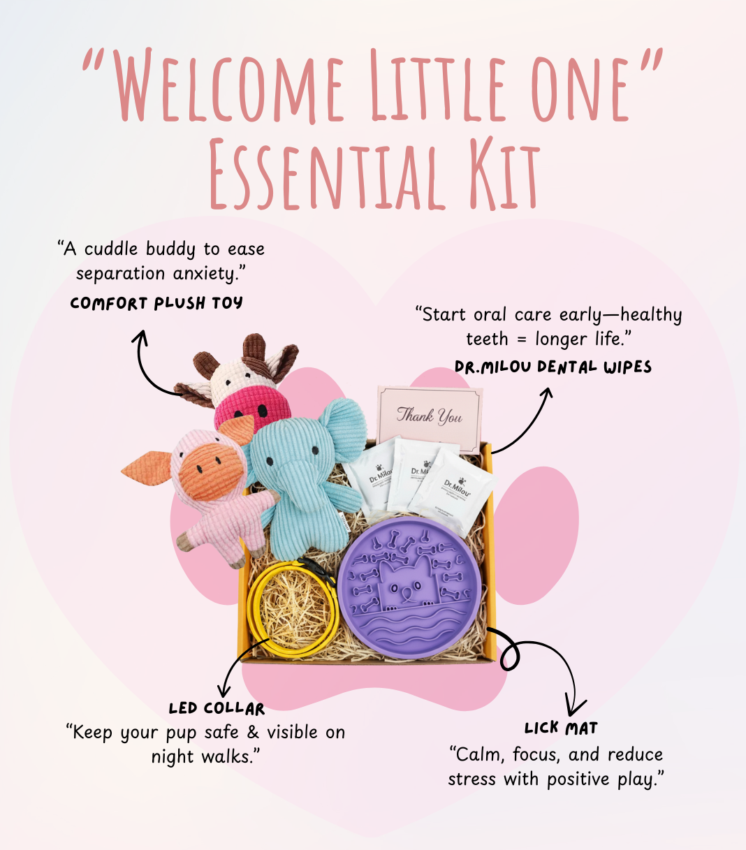 š¶ Milou & Lumi āWelcome Little Oneā Essential Kit