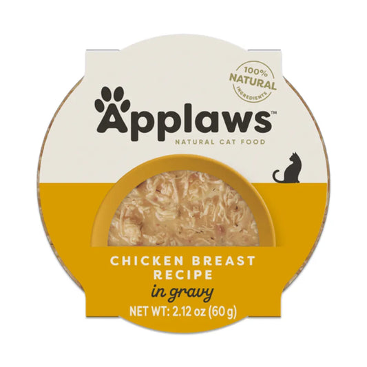 Applaws chicken breast recipe wet cat food in gravy natural ingredients 2.12 oz