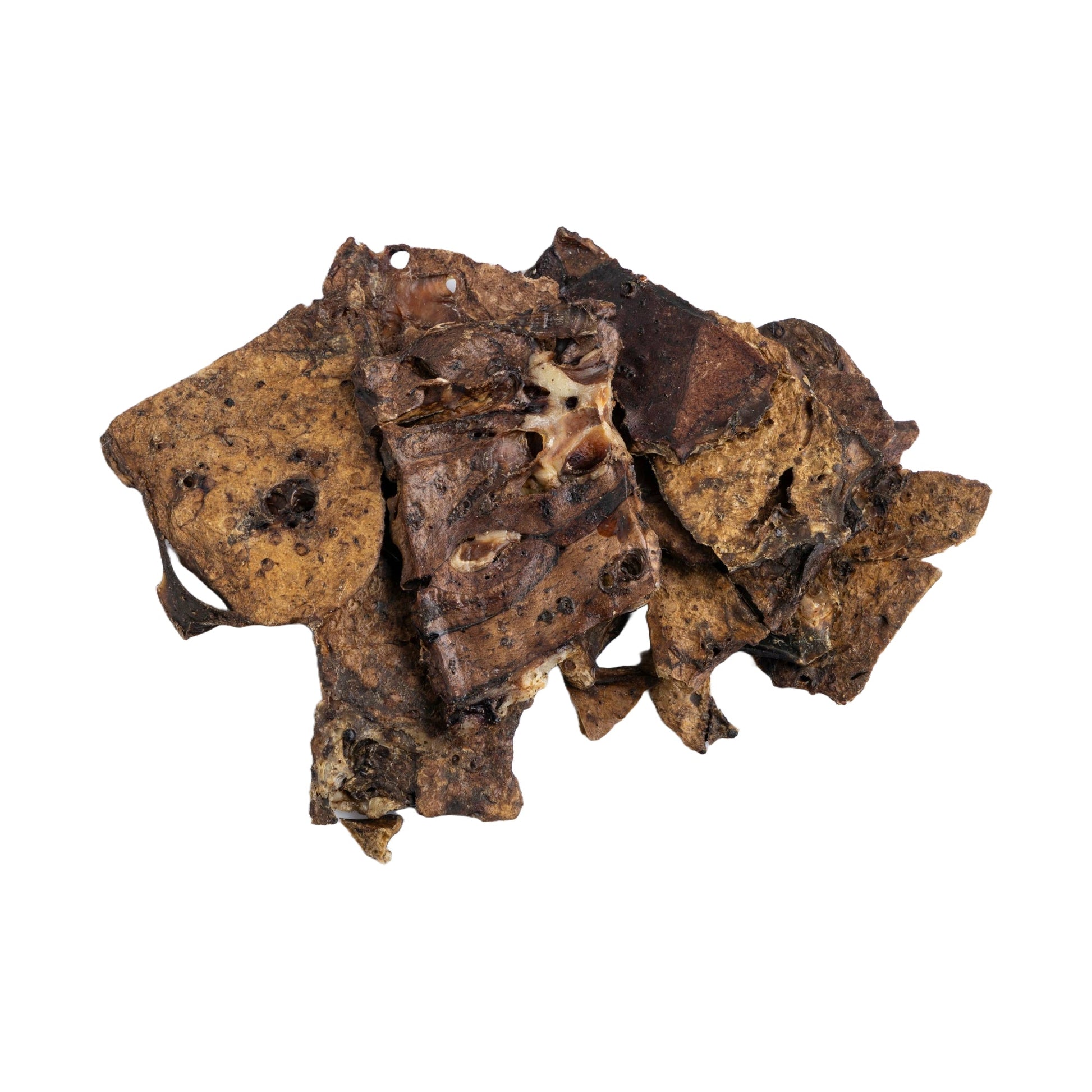 American Pet Supplies all natural lamb dog treats in irregular dried chew pieces for dogs