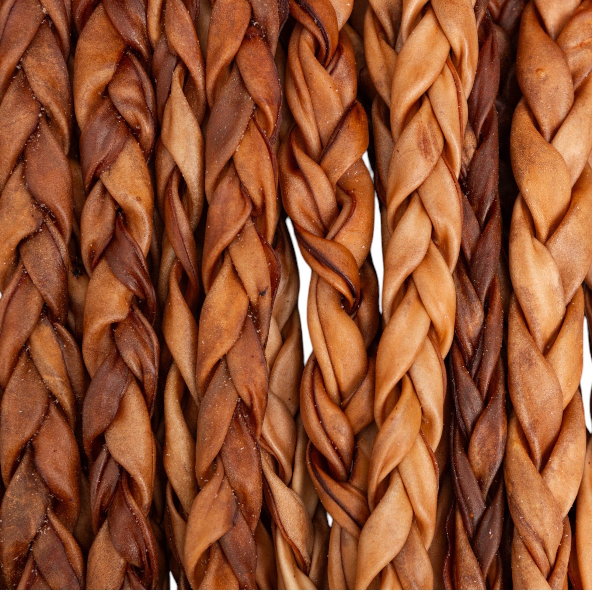 Braided collagen dog treats from American Pet Supplies for healthy chewing and dental care