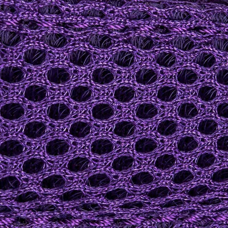 Close-up of purple breathable fabric showcasing comfortable mesh dog leash material texture