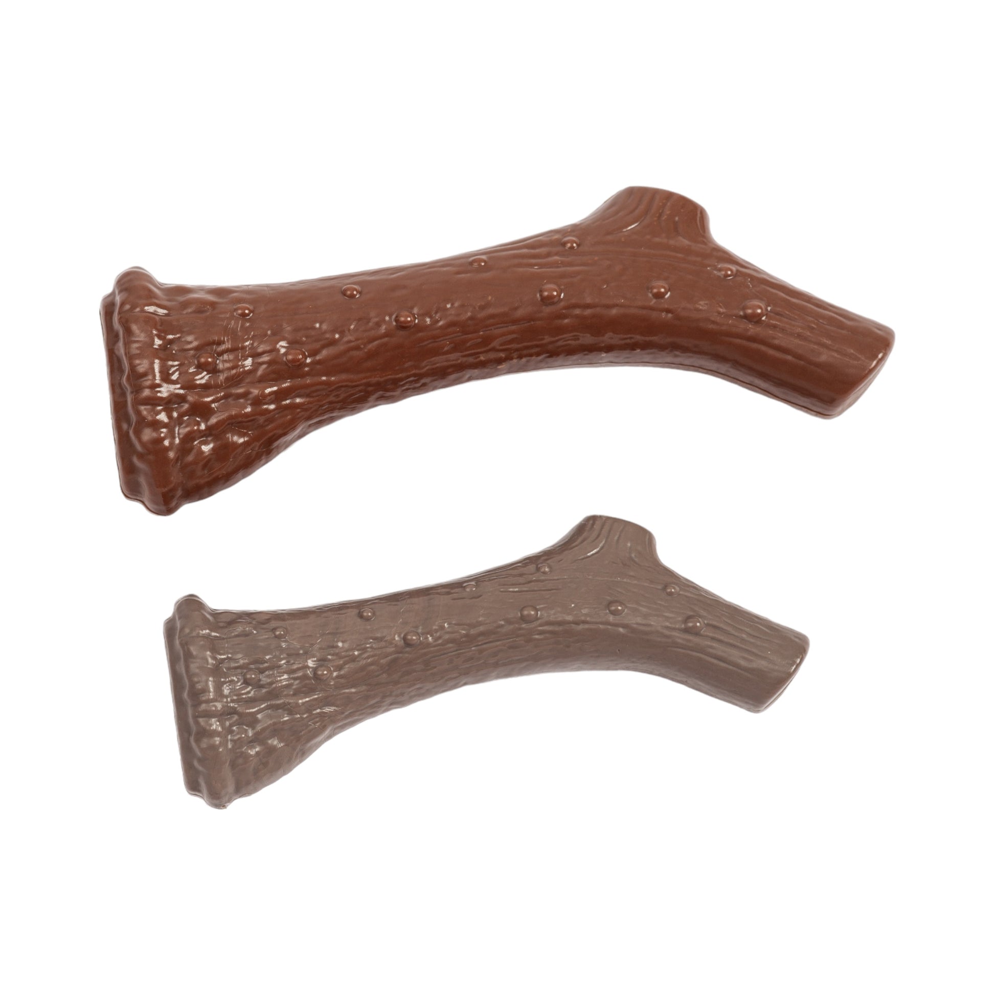 American Pet Supplies nylon antler dog chew toy set in brown and gray colors for durable pet chewing