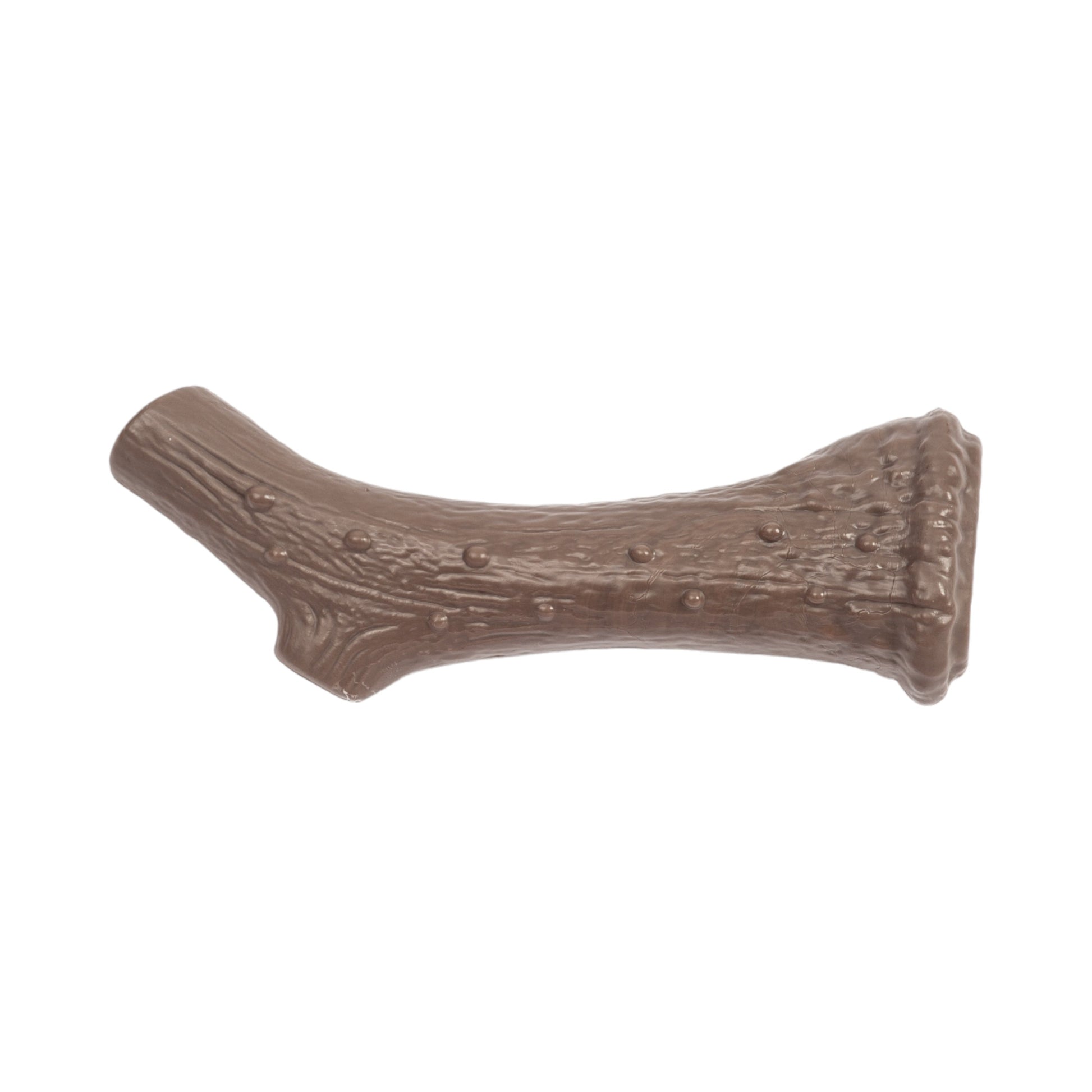 American Pet Supplies nylon antler dog chew toy in brown color with textured surface