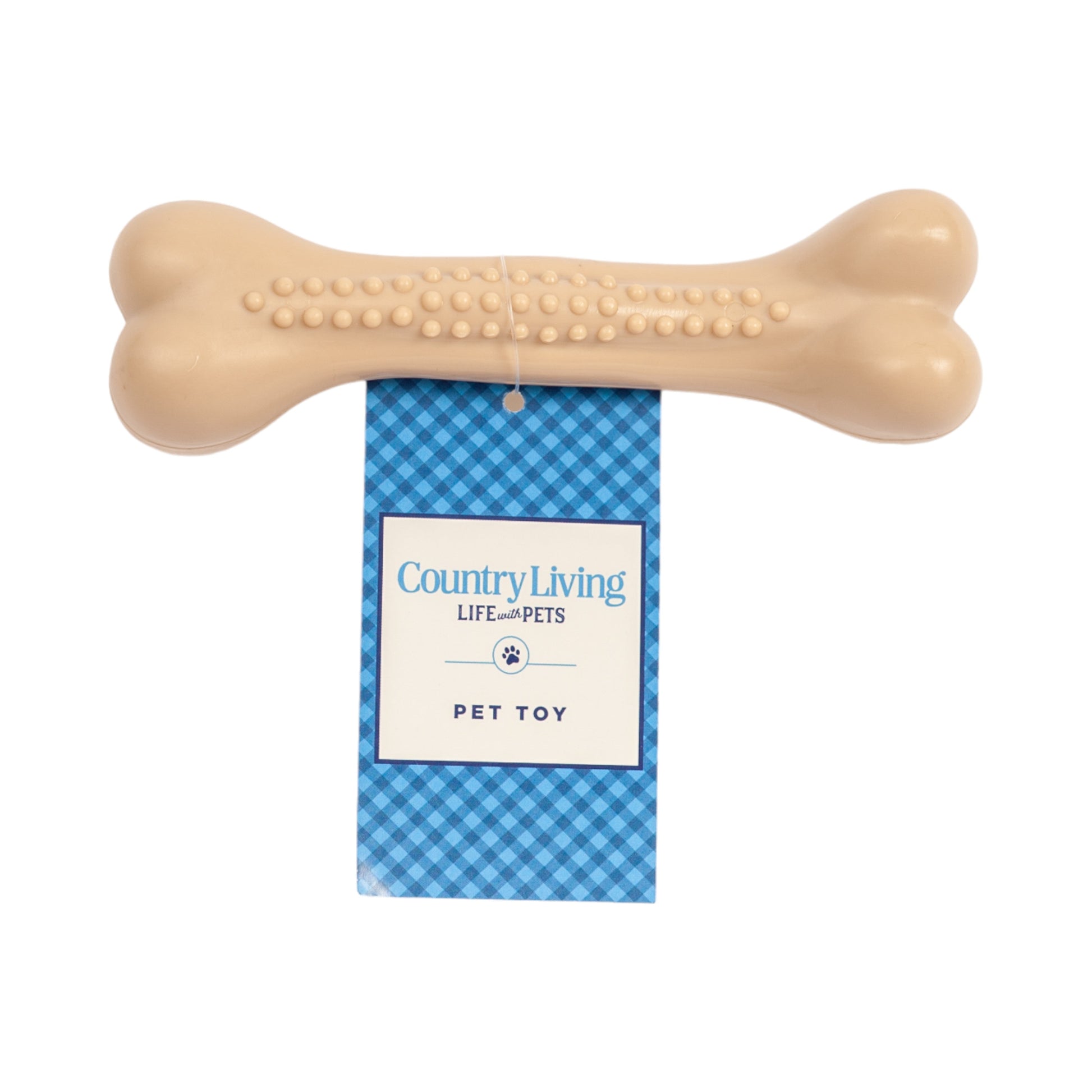 American Pet Supplies chicken flavored dog chew bone in beige with textured surface for dogs