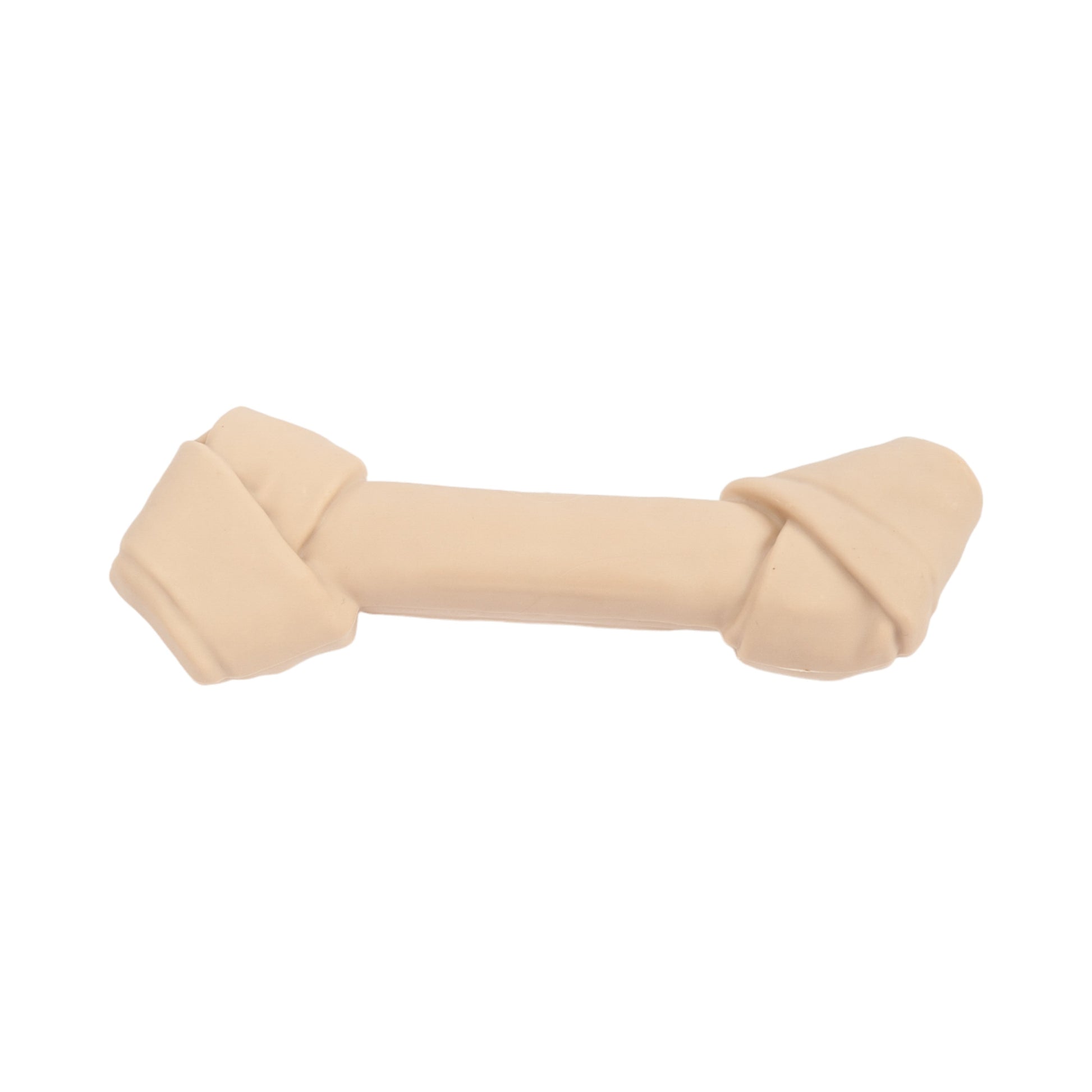 American Pet Supplies beige nylon bone dog chew toy for durable and safe chewing