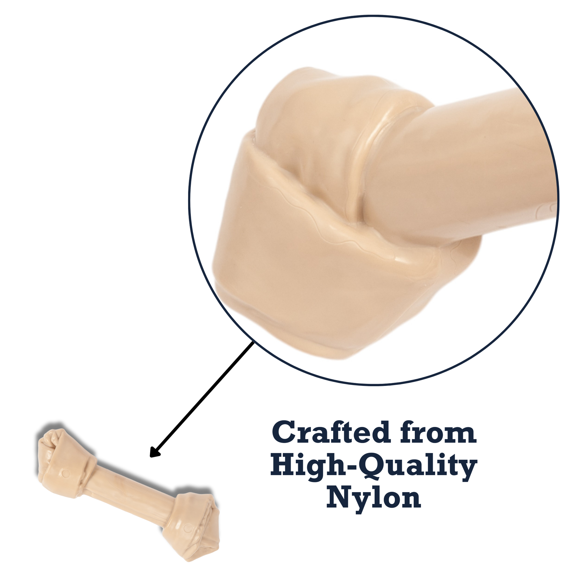 American Pet Supplies nylon bone dog chew toy made from high-quality nylon for durable chewing