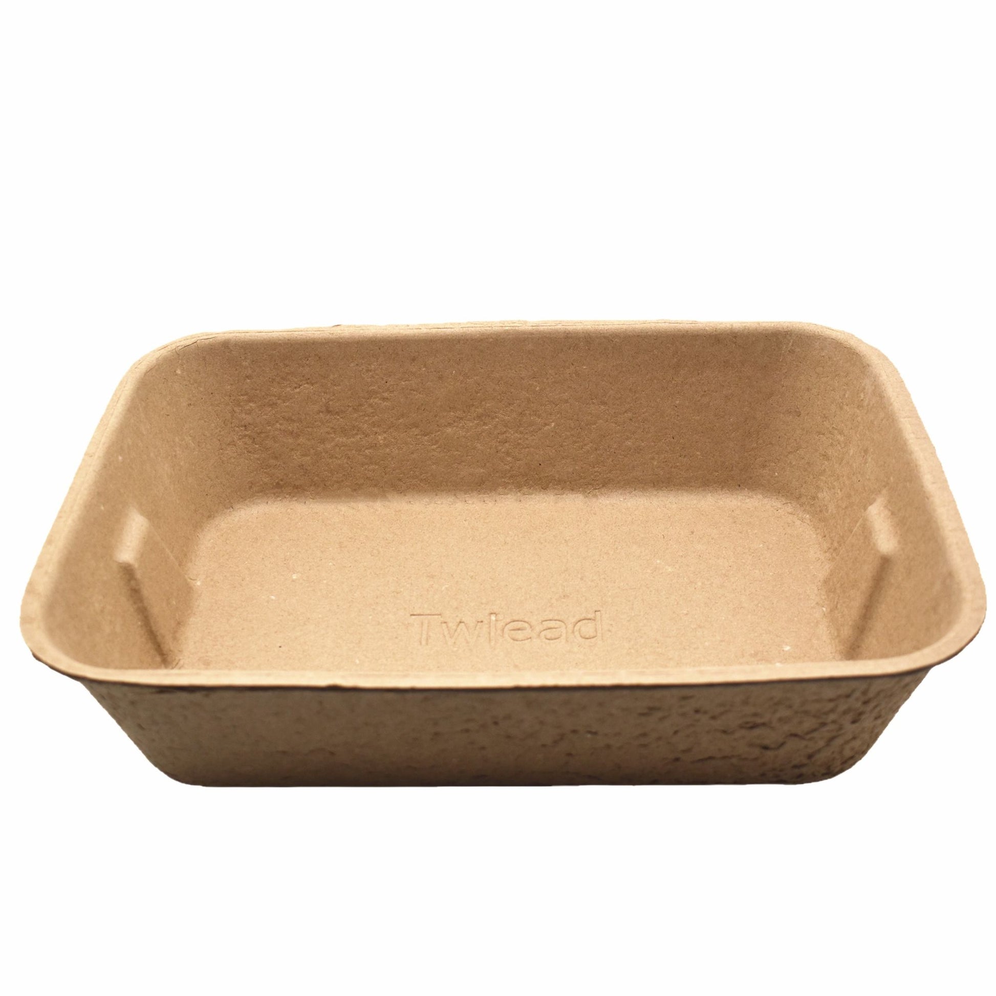 Eco friendly disposable cat litter box made from biodegradable materials by PawCounter.com