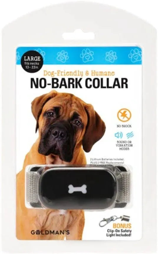 Humane no bark collar for large dogs by PawCounter com dog friendly no shock training collar