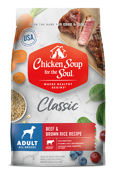 Chicken Soup Adult Beef and Brown Rice Dog Food