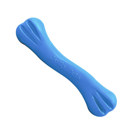 Jolly Chew Bone for dogs in blue, durable and perfect for playful chewing sessions