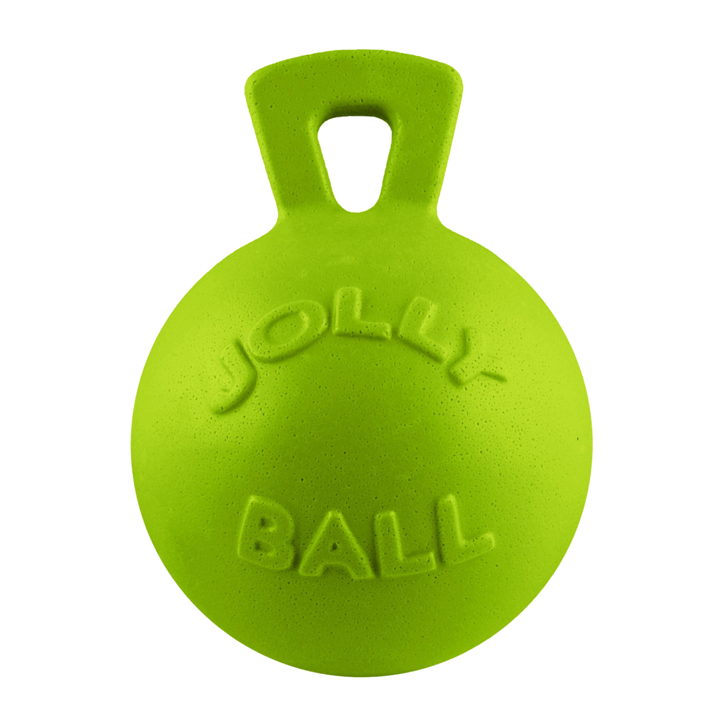 Jolly Pets Dog Tug and Toss Toy in bright green for interactive play and exercise