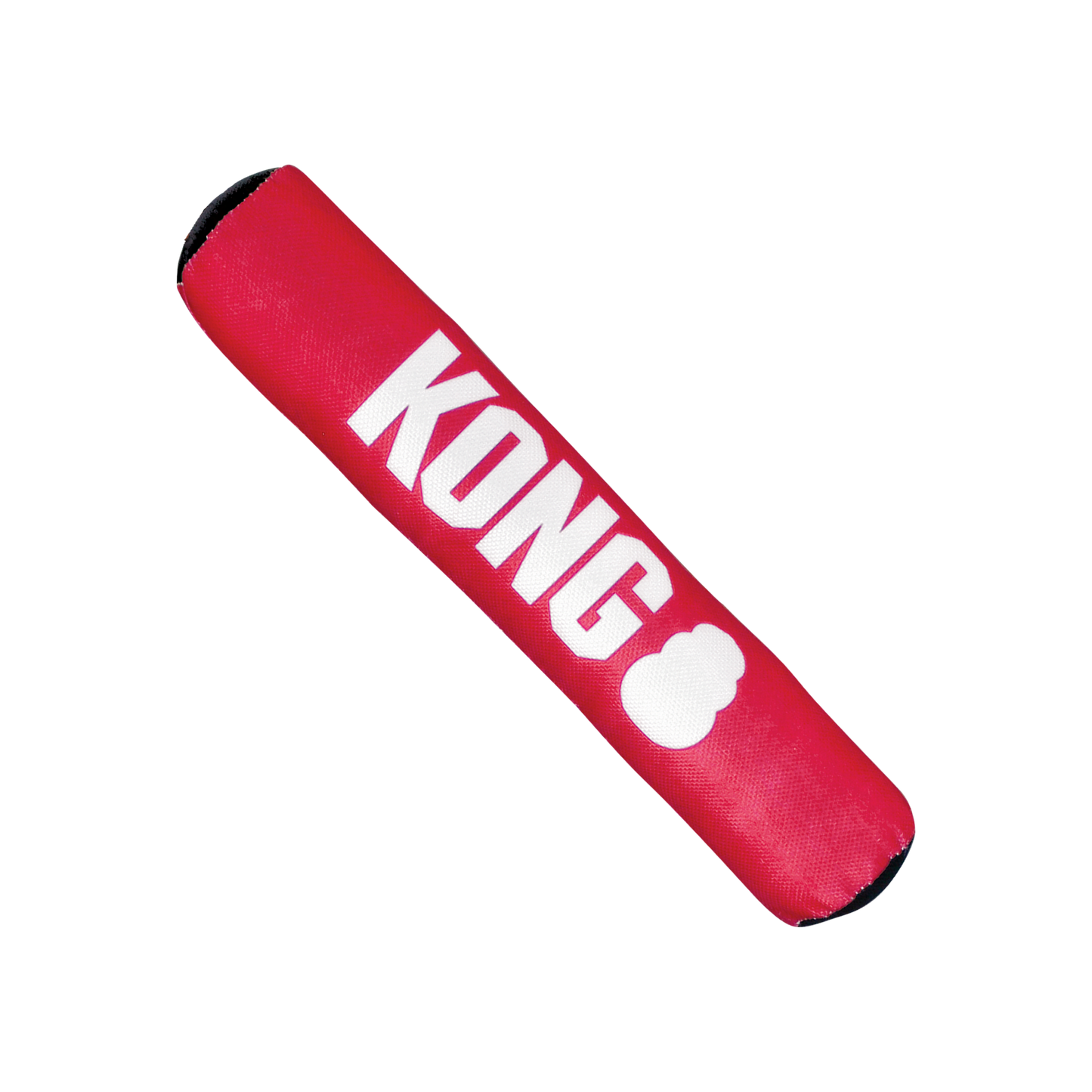 Red Kong Signature Stick dog toy with durable fabric for interactive play and chewing
