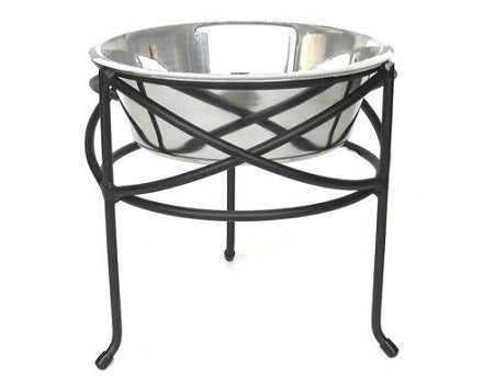 Mesh Elevated Dog Bowl - Large PawCounter.com