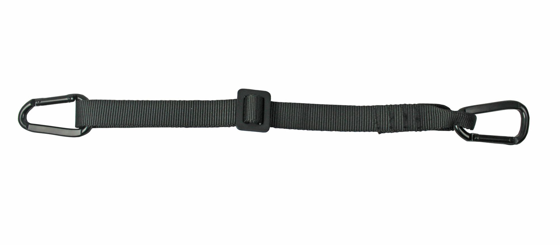 Adjustable black pet car harness with swivel hook for secure pet travel from PawCounter.com