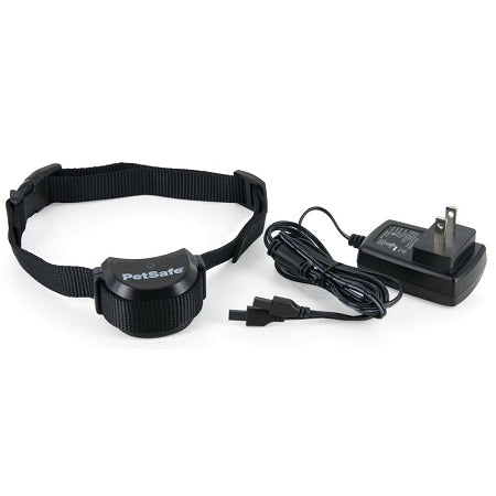 PetSafe wireless dog fence collar with adjustable strap and charger for pet containment