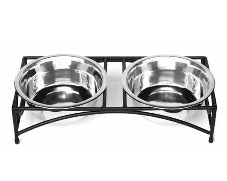 Regal Low Rise Double Raised Feeder - Small PawCounter.com