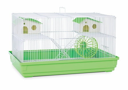 Deluxe Hamster & Gerbil Cage - Bordeaux Red PawCounter.com