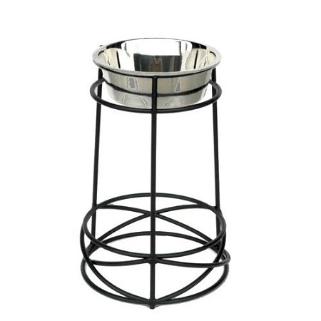 Tall Mesh Elevated Dog Bowl - Extra Large PawCounter.com