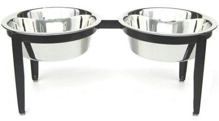 Visions Double Elevated Dog Bowl - Large PawCounter.com