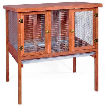 Heavy Duty Double Rabbit Hutch PawCounter.com