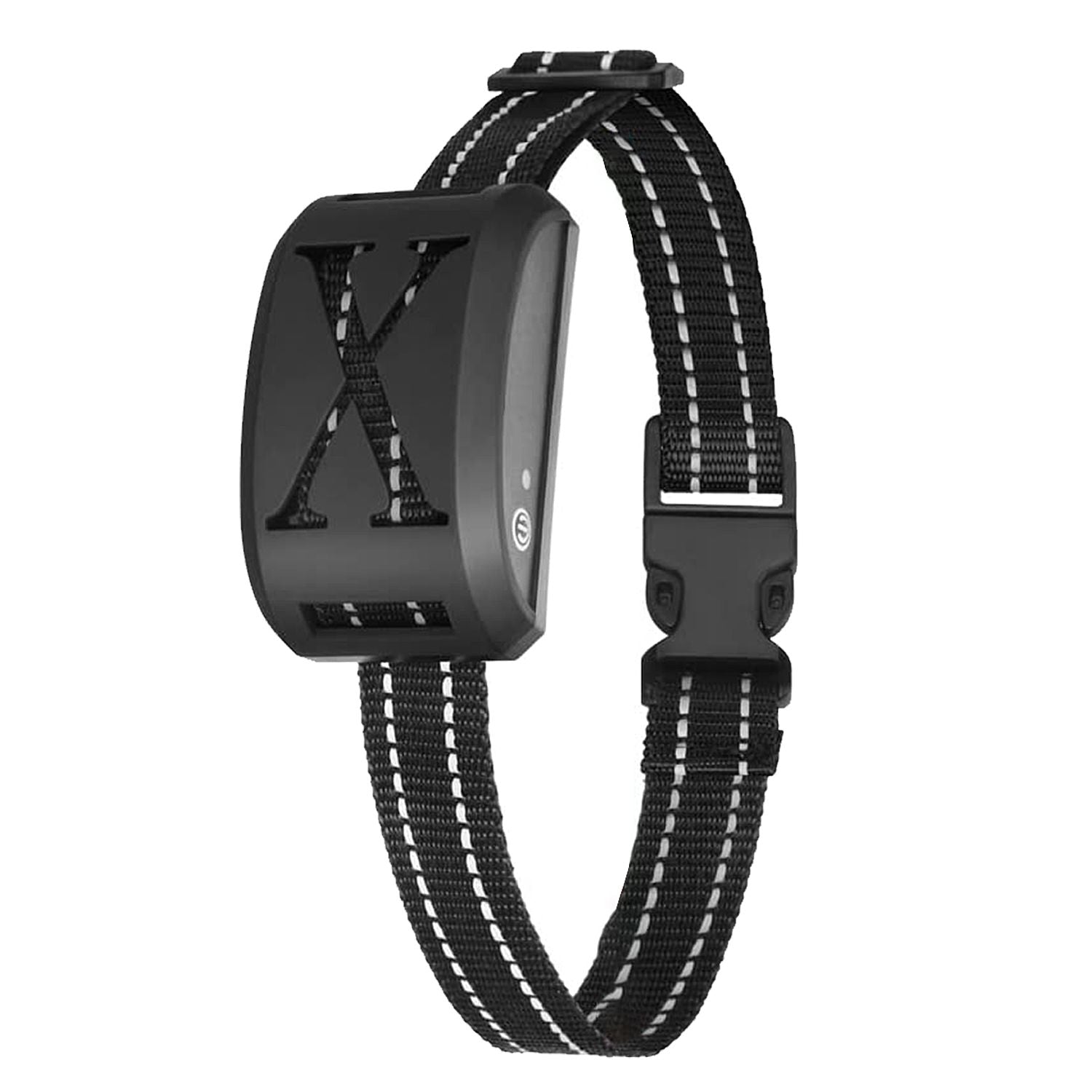 Adjustable wireless electric dog fence collar with a durable strap for secure pet containment