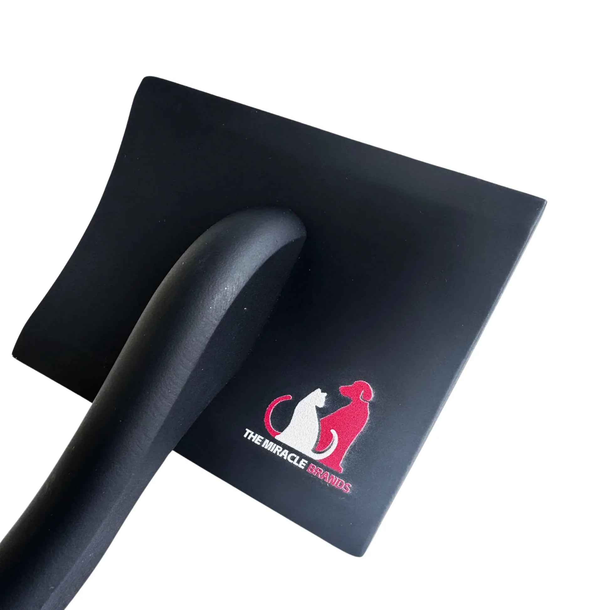 Durable wooden handle pet slicker brush for effective dog grooming and removing loose fur