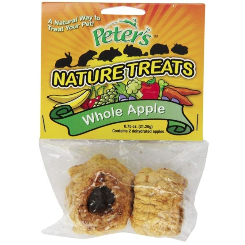 Marshall Peters Nature Treats Whole Apple - 2 count