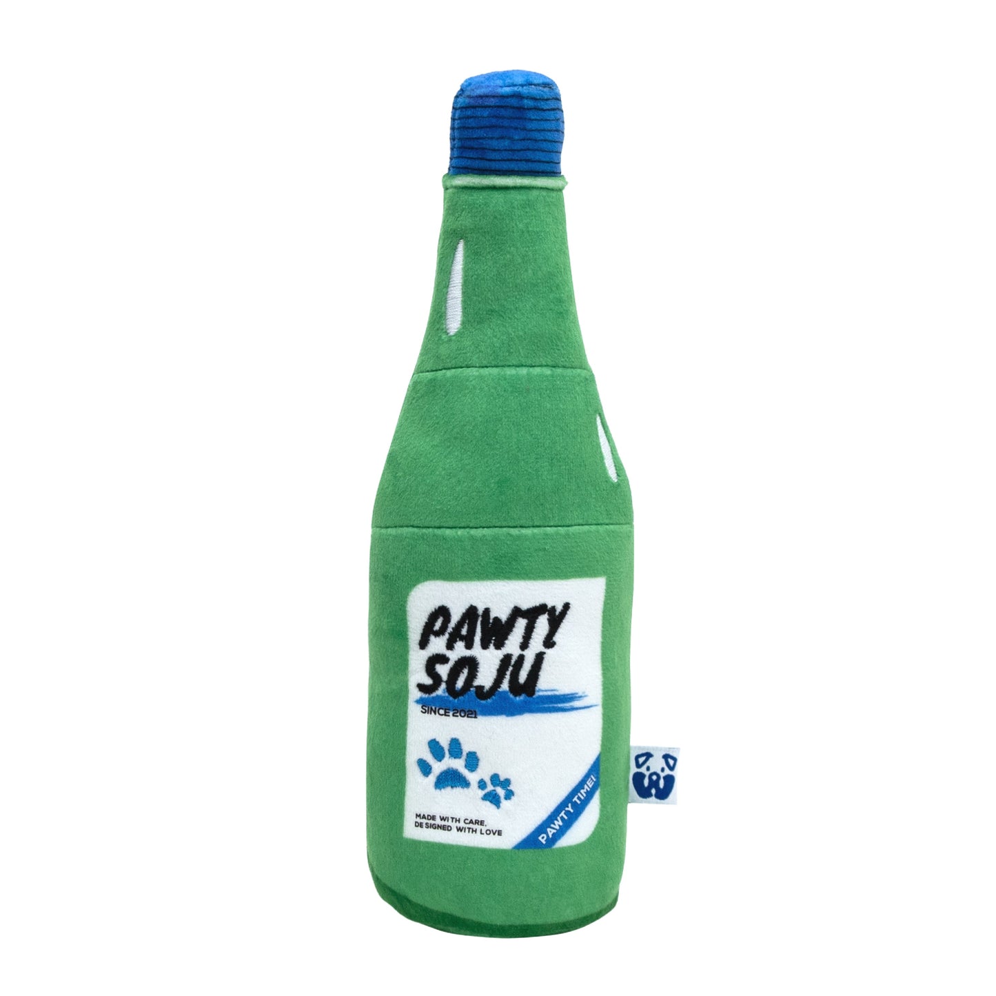 SOJU BOTTLE PLUSH DOG TOY