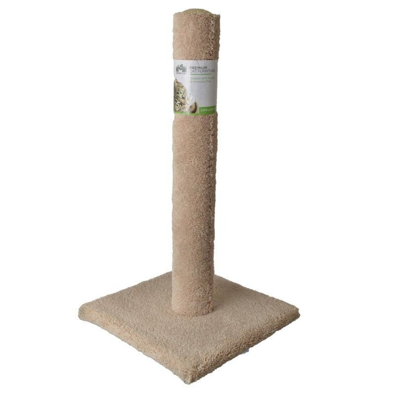 Urban Cat Cat Carpet Scratching Post - 32in. High (Assorted Colors)