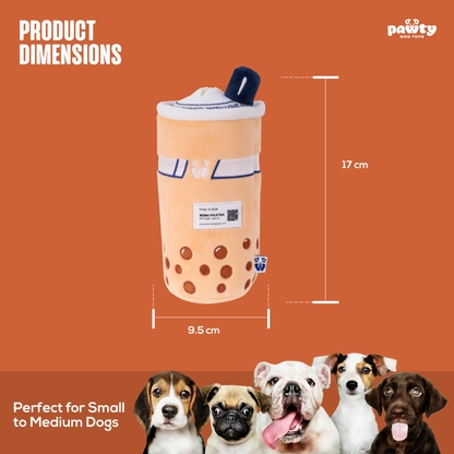 PAWTY BOBA PLUSH DOG TOY