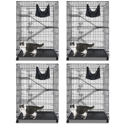 50" Collapsible Cat Cage C01