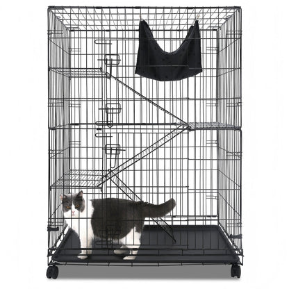50" Collapsible Cat Cage C01
