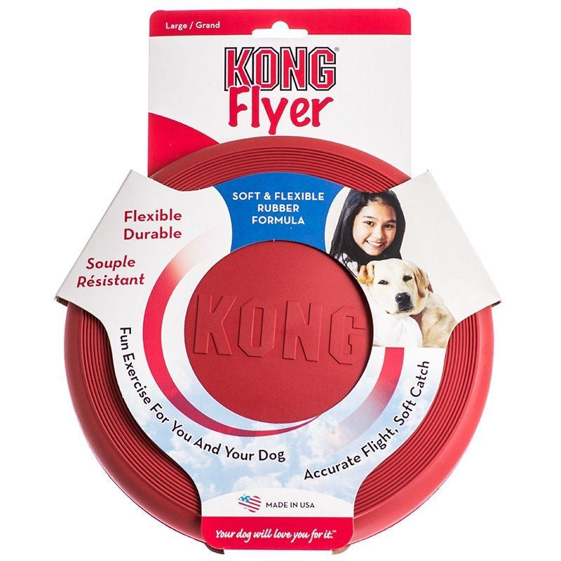 Kong Flyer Dog Disc - Regular - 9" Diameter