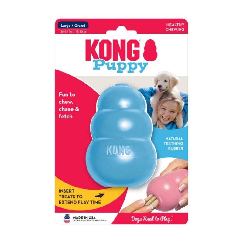 Kong Puppy Kong - Large (6"l X 2.75"w X 9"h)