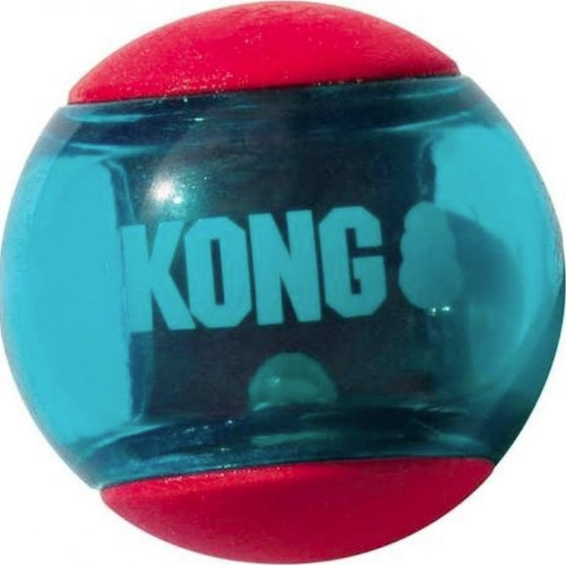 Kong Squeezz Action Ball Red - Large - 2 Count